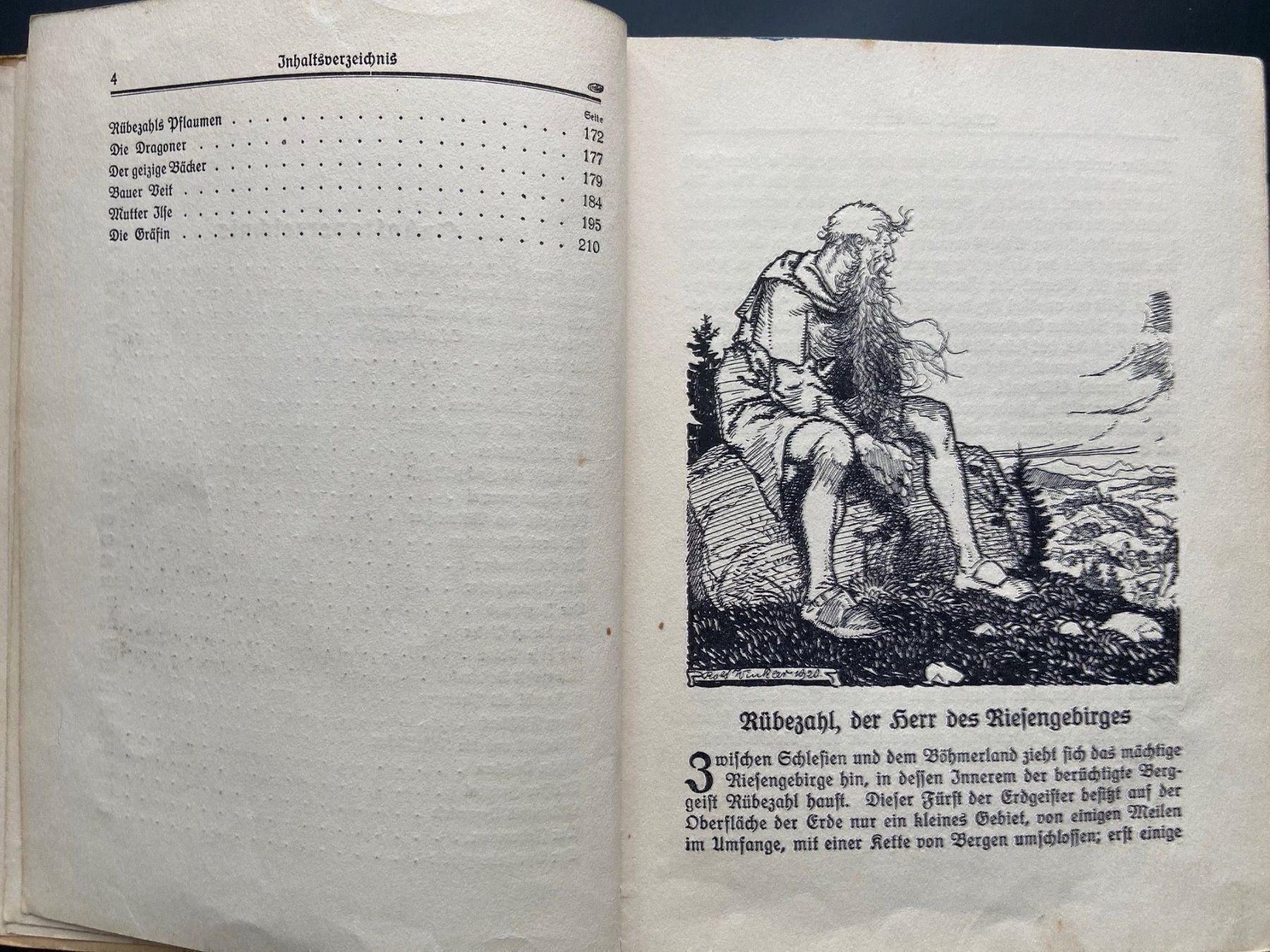 Libri: Antikes Märchenbuch "Rübezahl" – Usato da Unterengstringen venduto da Lastchance 2