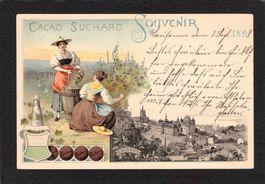 Suchard Vaud , Waadt ,  gel. 1898