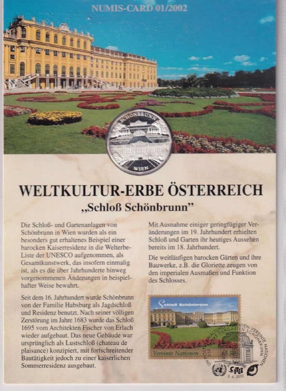 Medaglie: Médaille Château Schönbrunn – Usato da Grandson venduto da Rogneux