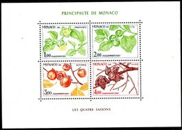 ** POSTFRISCH ** MONACO DIE VIER JAHRESZEITEN 1981 - MO 03