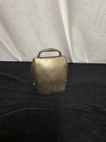 glocke alt Messing mit Klöppel 