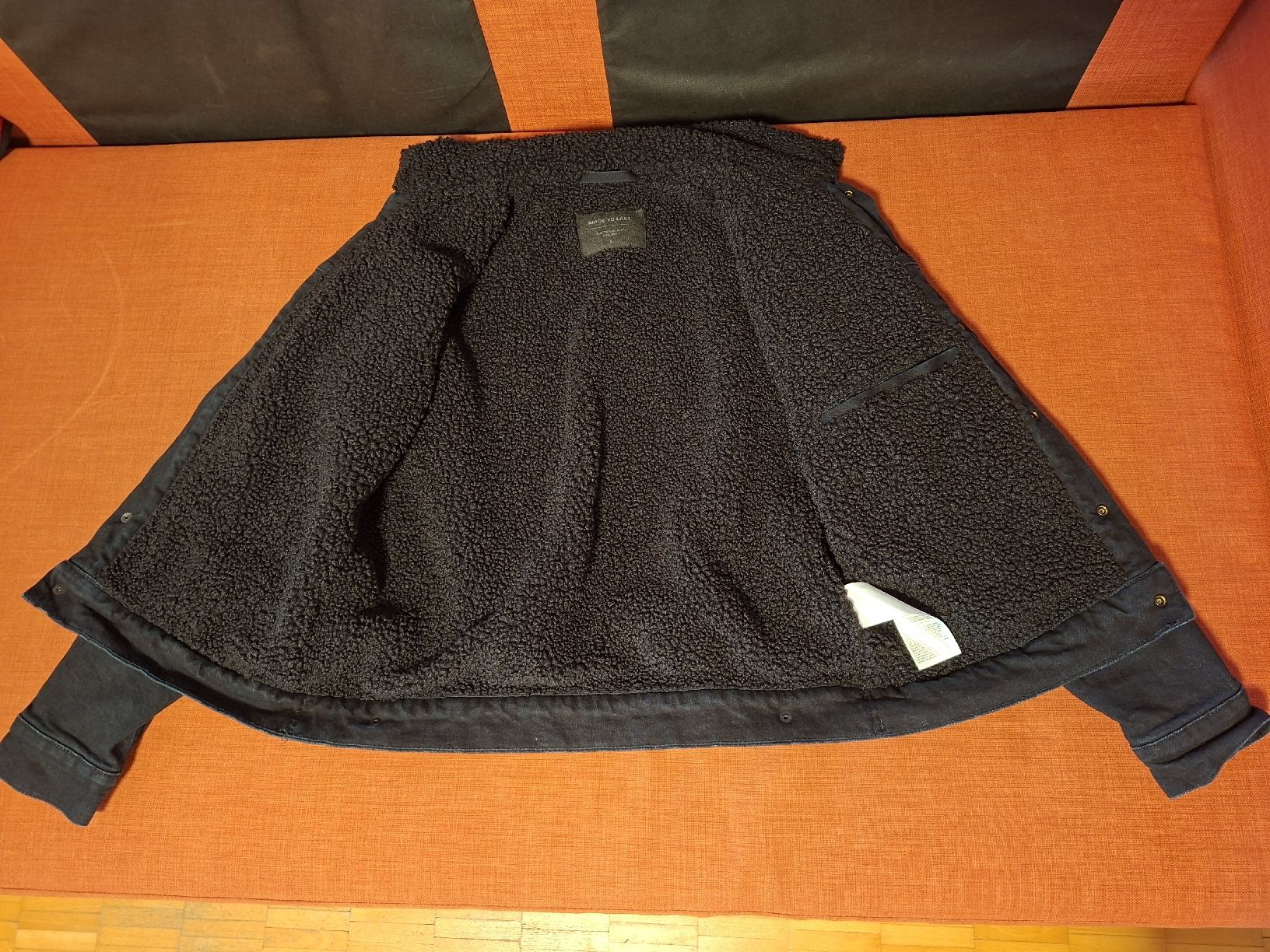 Giacche: Schwarze Jeansjacke – Nuovo (secondo la descrizione) da Rüti ZH venduto da FelipeCH1993