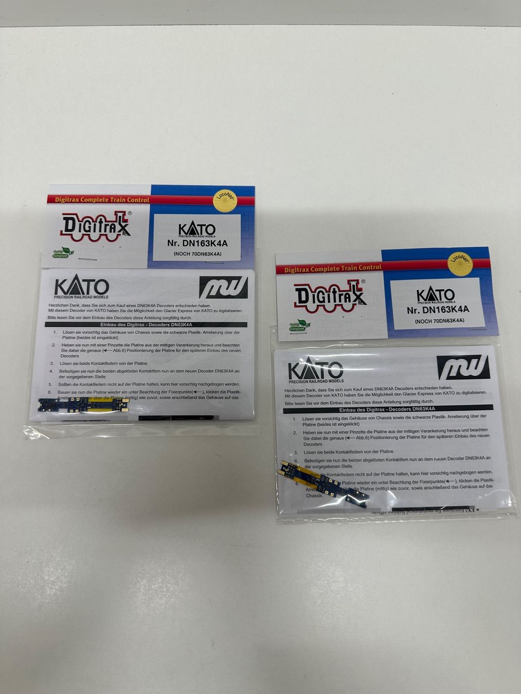 Kato Modelleisenbahnen: Kato, Noch, DN163K4A Digitrax Decoder zu RhB Loks – Neu (gemäss Beschreibung) aus Chur von Michalis