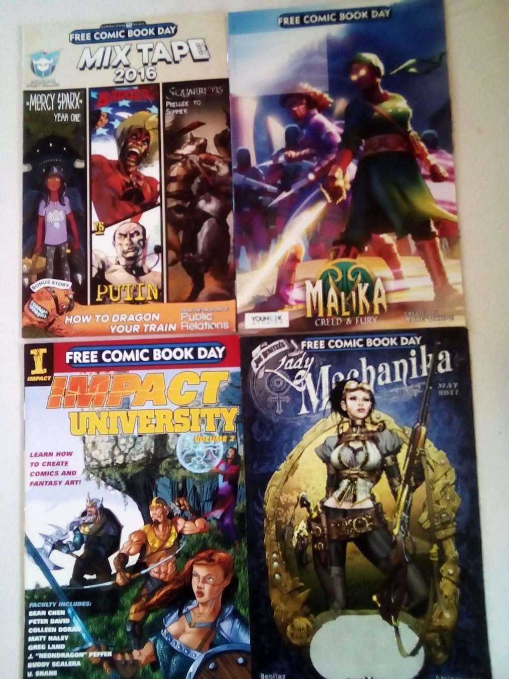 Fumetti: Free Comic Book Pack 01 - USA – Usato da thun venduto da lucky_manxy