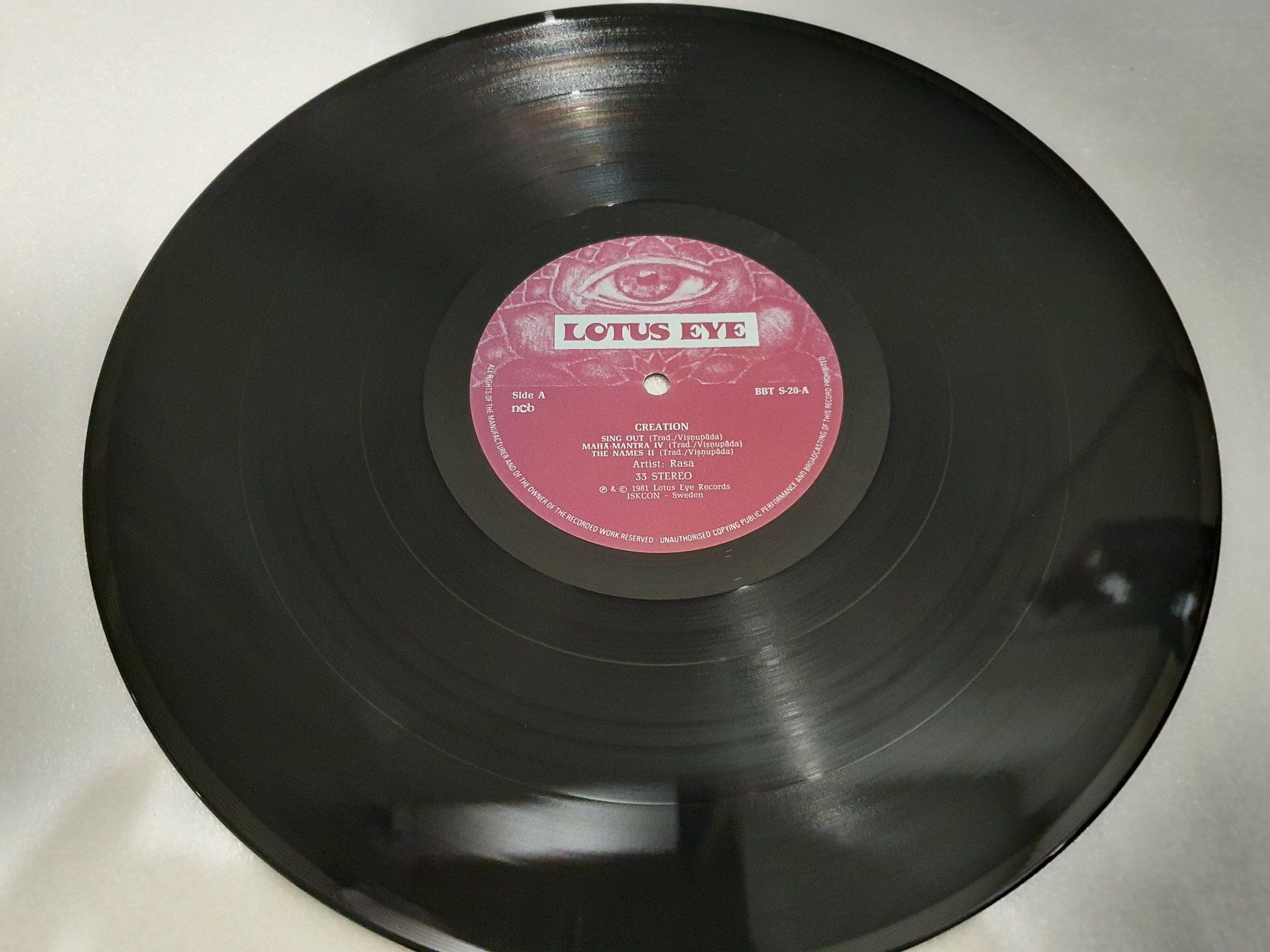 Schallplatten: Rasa – Creation (LP, Rock, Jazz) – Gebraucht aus Uster von Vinyl-Leidenschaft 2