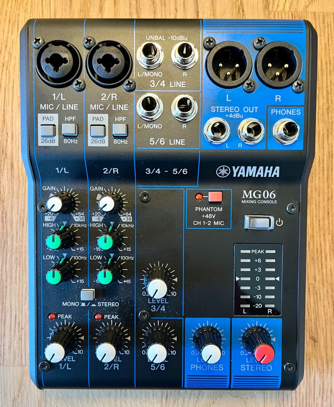 Yamaha Console di mixaggio: Mischpult YAMAHA MG 06 – Nuovo (secondo la descrizione) da Bern venduto da 100serious