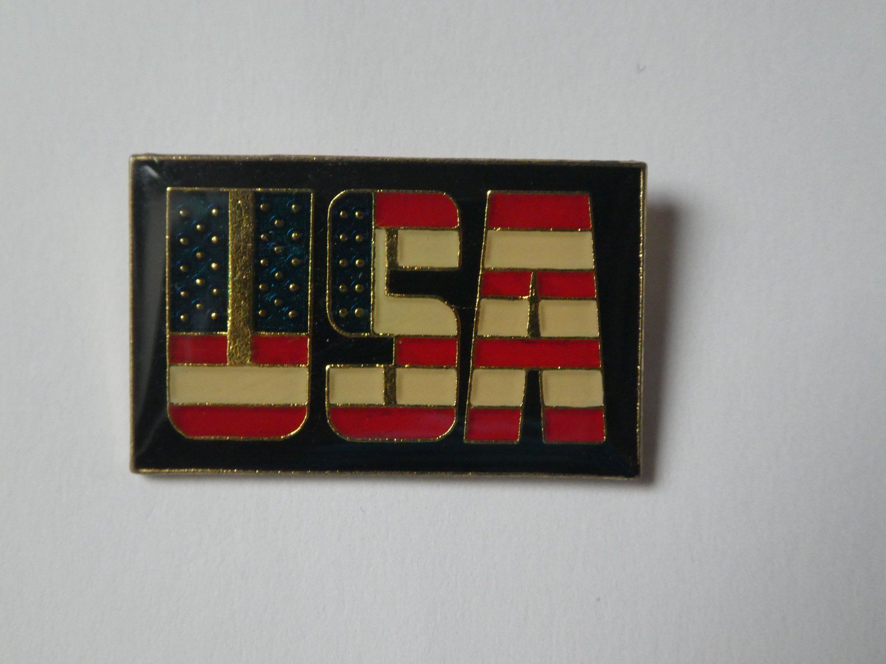 Placchette & Badge: Pin USA Schriftzug – Usato da Andelfingen venduto da Annegret06