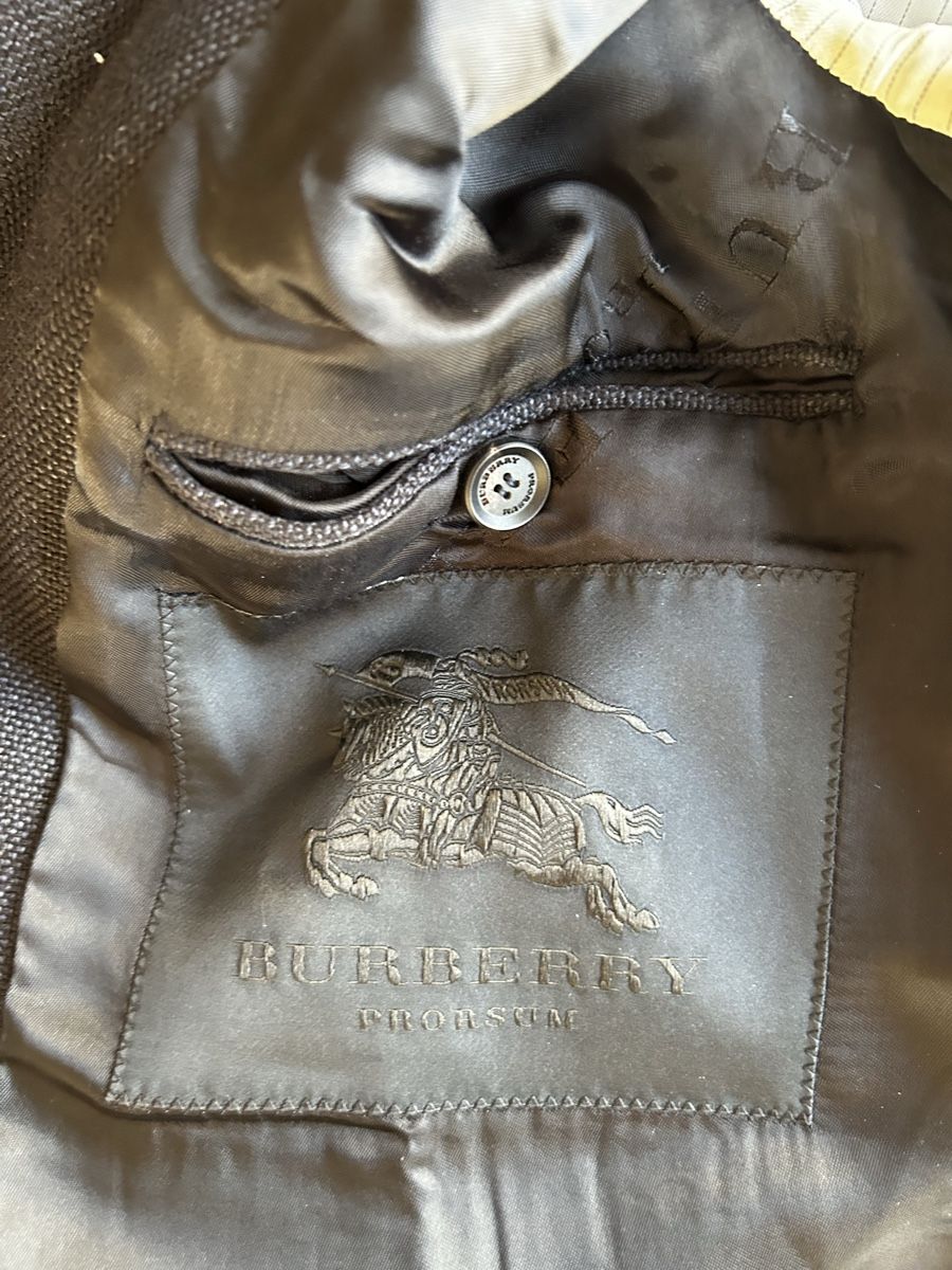 Burberry Jacken: Dark Blue Burberry Blazer – Neu (gemäss Beschreibung) aus Zürich von niklassg 2