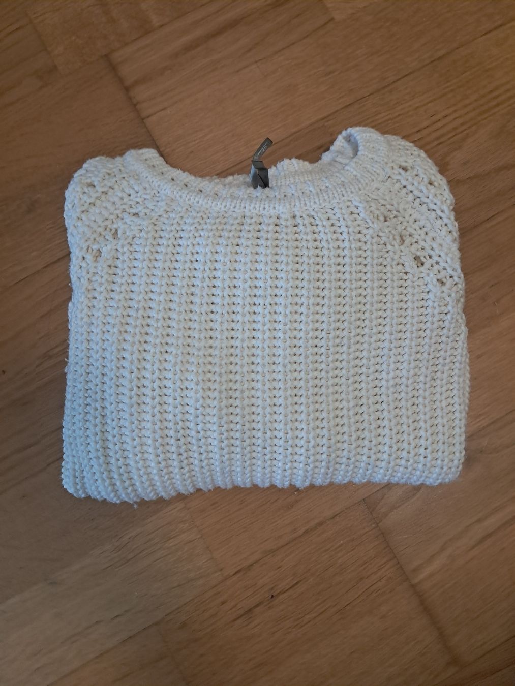 Maglioni & Felpe: Pull en maille blanc cassé  – Usato da Biel/Bienne venduto da Laure_7