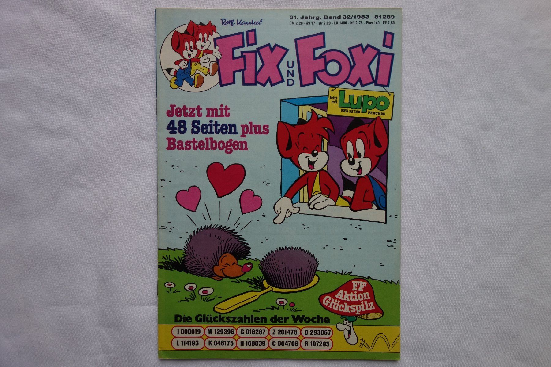 Comics: Fix und Foxi - Band 32/1983 - Gratis Versand ! – Gebraucht aus Luzern von ron_35