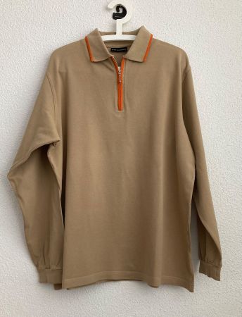 Poloshirt, beige, Gr. 52/54
