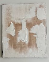 Abstraktes Struktur-Gemälde 60×50 cm – handgemaltes Unikat