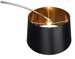 Lampenschirm Schwarz / Gold - Ø40-50cm