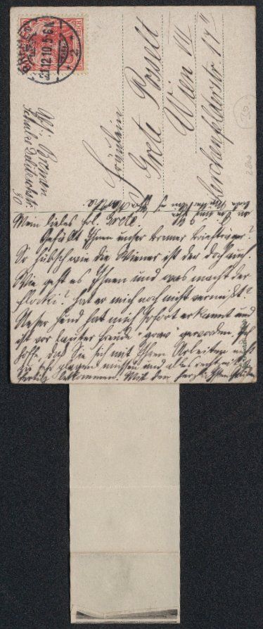 Cartoline postali: Leporello-AK Bremen, Briefträger mit An – Usato da Berlin venduto da bartko-reher 1