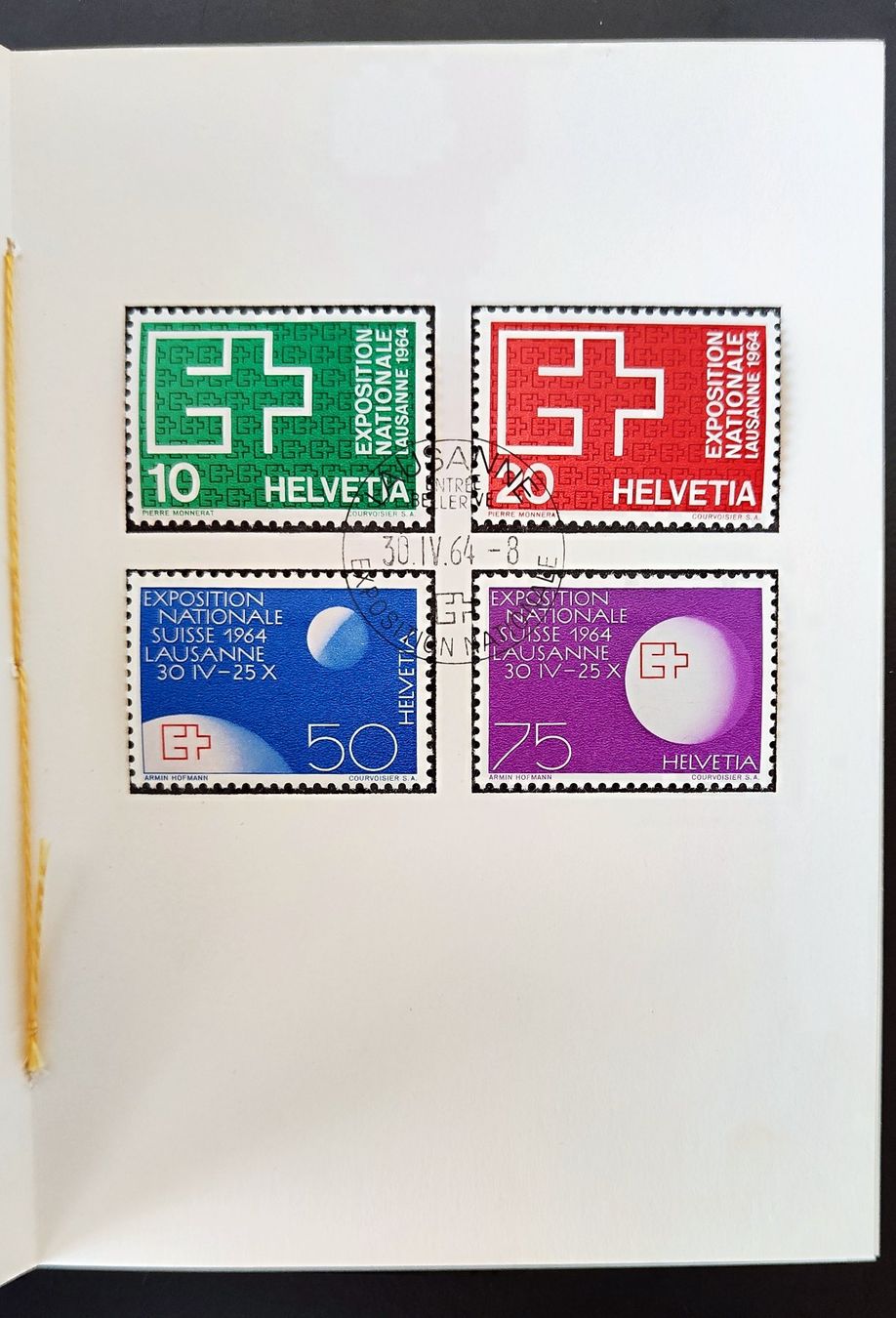 Tutti i francobolli: Briefmarken Landesausstellung 1964 – Usato da Lenzburg venduto da Dani_Lenzburg