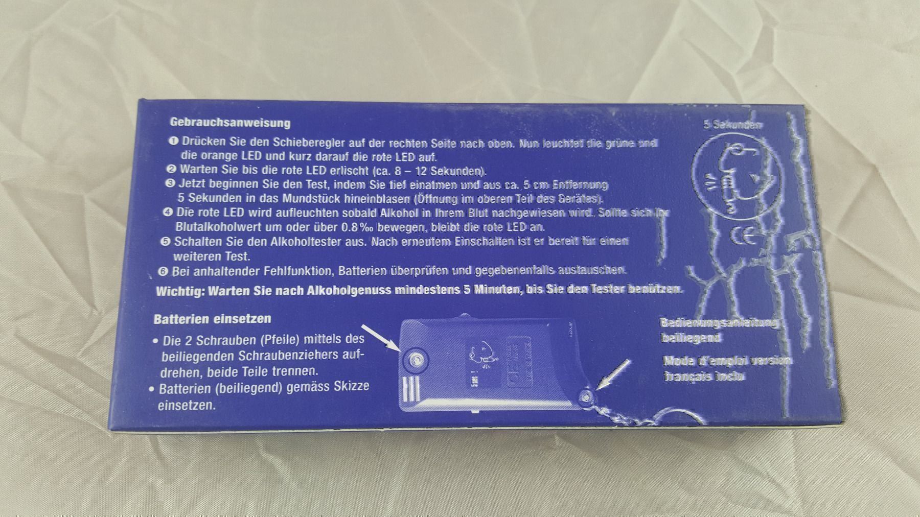 Mesurer: Retro Alkohol Tester Set Keyring – Neuf avec emballage d'origine à Dierikon par tasticfantastic 1