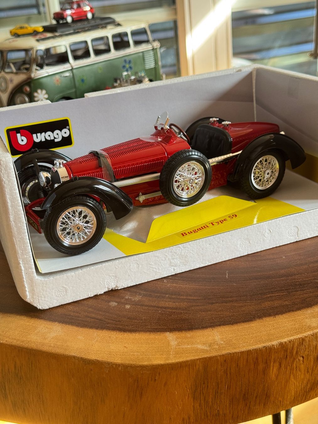Bburago Modellini d'auto: Bburago Bugatti Type 59 - 1/18 Premium Edition – Nuovo e nell'imballaggio originale da Kleinandelfingen venduto da _Sebi 2