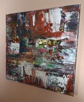 Gemälde Abstrakt handmade 25×25