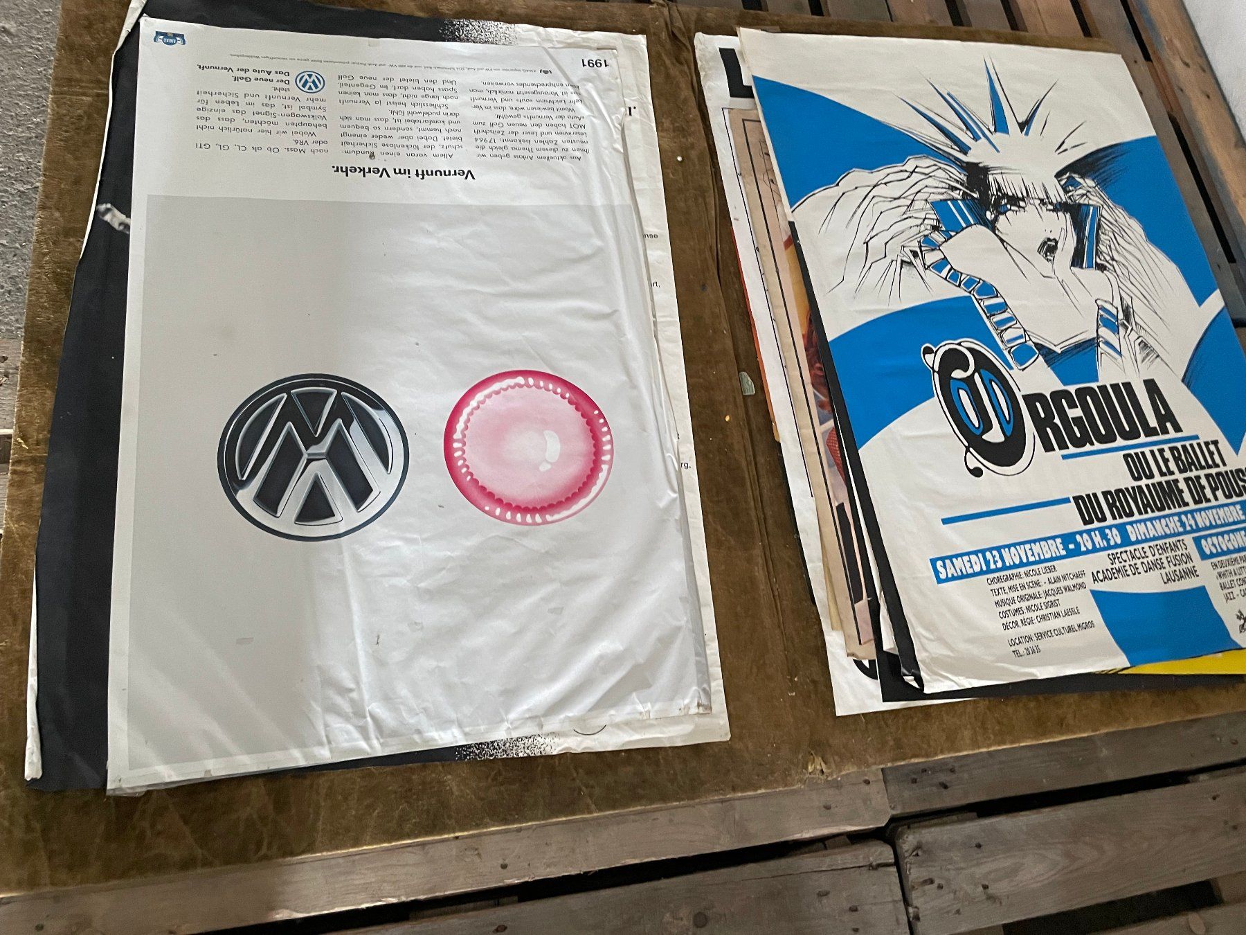 Poster & Bilder: Lots d affiches divers – Defekt aus La Croix (Lutry) von netrajet 2