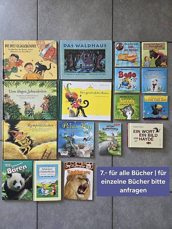 Libri: Diverse (teils Klassiker) Kinderbücher  – Usato da Scherz venduto da milly.m