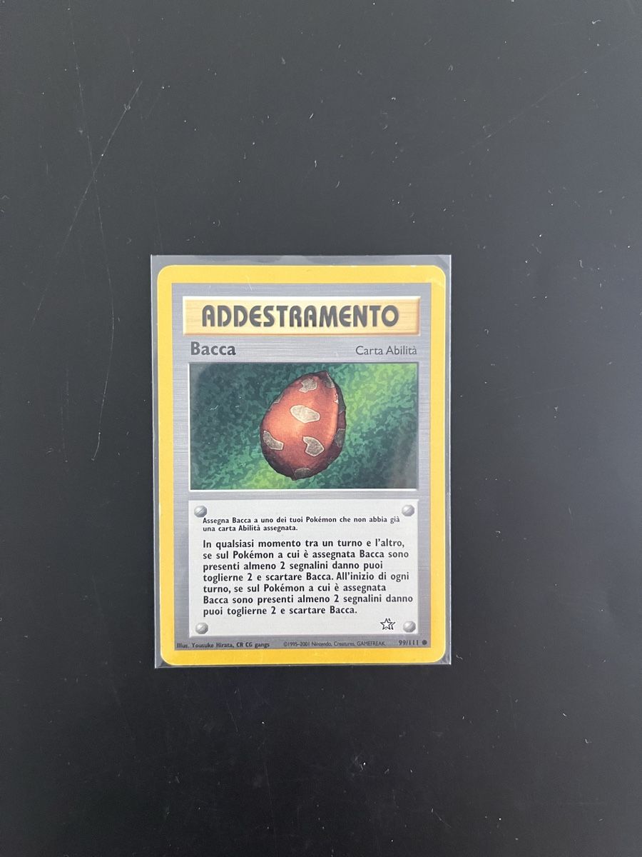 Pokémon Cartes à collectionner: Bacca Neo Genesis – D'occasion à Massagno par Pkmn93