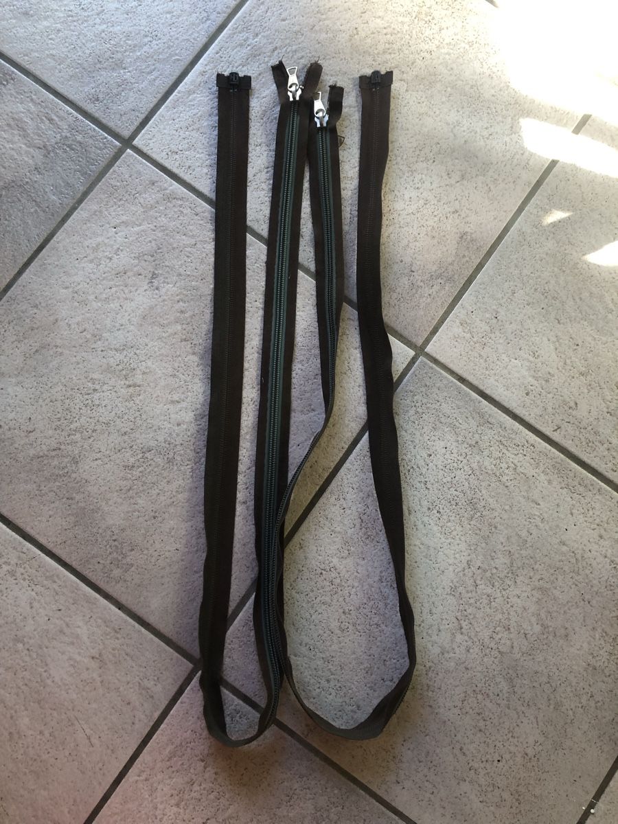 Nastri decorativi: Reissverschluss x 2, dunkelbraun, robust – Nuovo (secondo la descrizione) da Eglisau venduto da Vidal_sosun