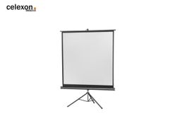 CELEXON Beamer Leinwand mobiler Stativ 152x152cm neu
