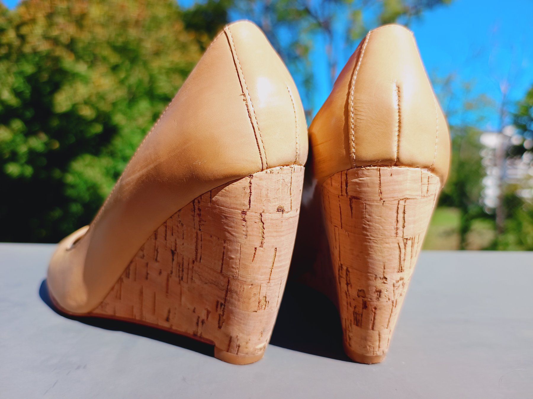 Damenschuhe: Chaussures talons compensés Appepazza beige T38 – Neu (gemäss Beschreibung) aus Genève von Brachiopode 2