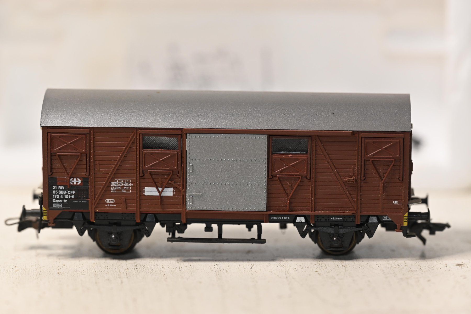 Roco Modelleisenbahnen: SBB Gqss-tz Roco HO/AC mit OVP – Gebraucht aus Laupen ZH von Zmoewe