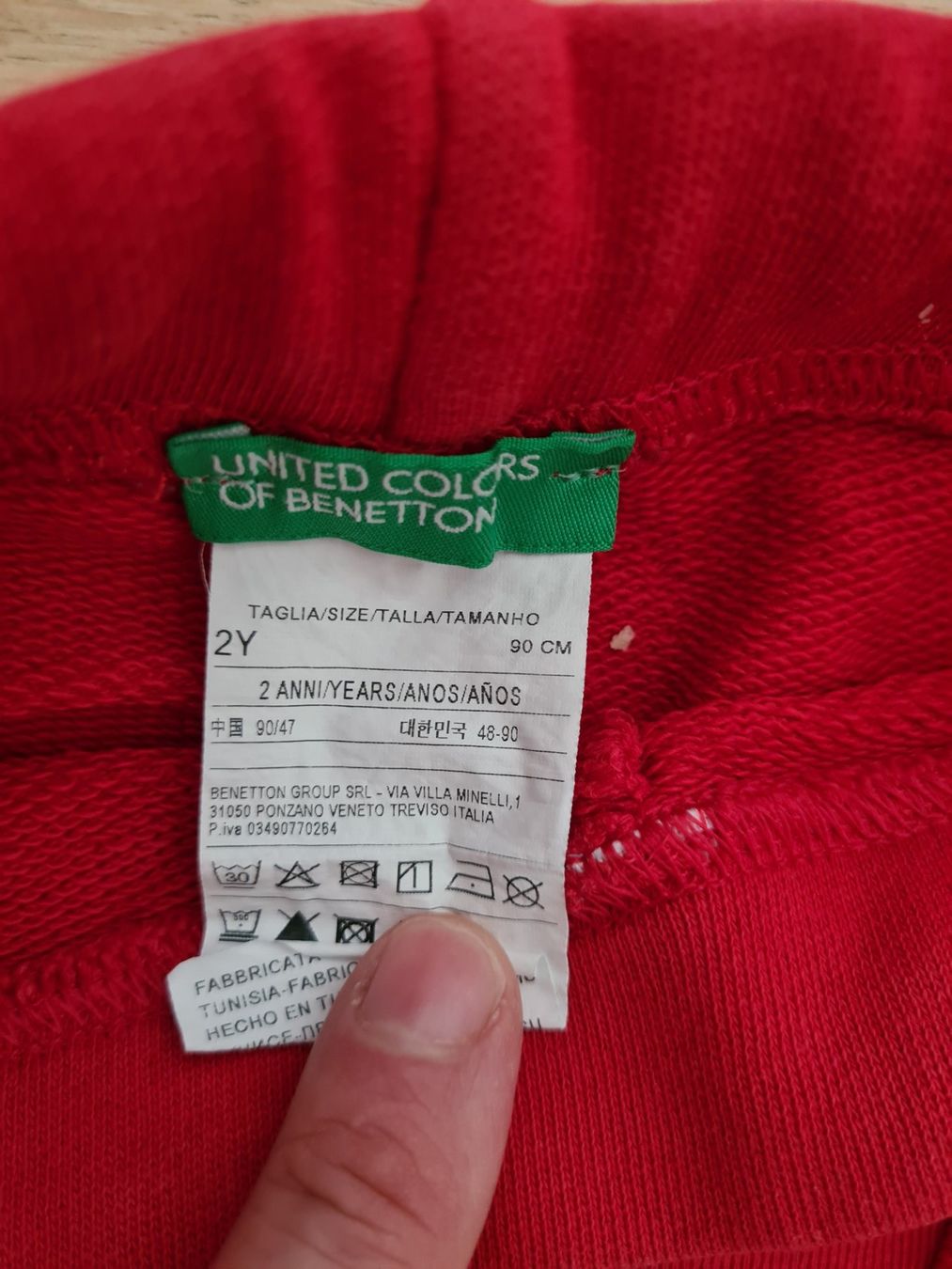Benetton Pantaloni: Pantalon hiver Benetton taille 90 – Usato da Carouge GE venduto da Gasco 1