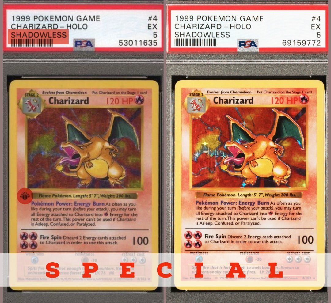 Pokémon Sammelbilder & Trading cards: Charizard 1st Edition Shadowless *PSA MISLABEL* – Gebraucht aus Zuerich von Eric1389