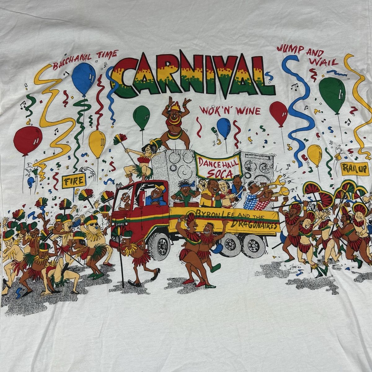 T-shirt: Vintage 1980 Carnival – Usato da La Sagne NE venduto da Matlasape 1