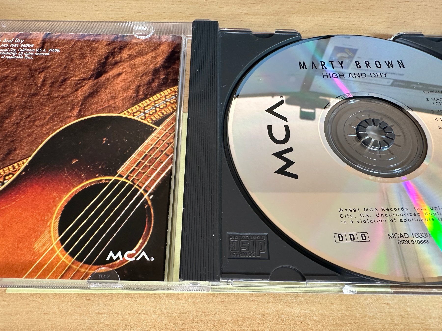 CD: Marty Brown – High And Dry – Usato da Rikon im Tösstal venduto da Alpenmutz 2