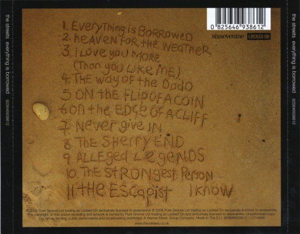 CD: The Streets – Everything Is Borrowed – Usato da St.Gallen venduto da jalamusic 1