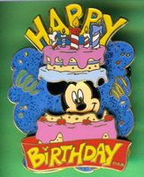 Disney   MICKEY  Happy Birthday