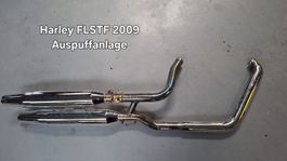Harley Davidson FLSTF 2009 Auspuffanlage