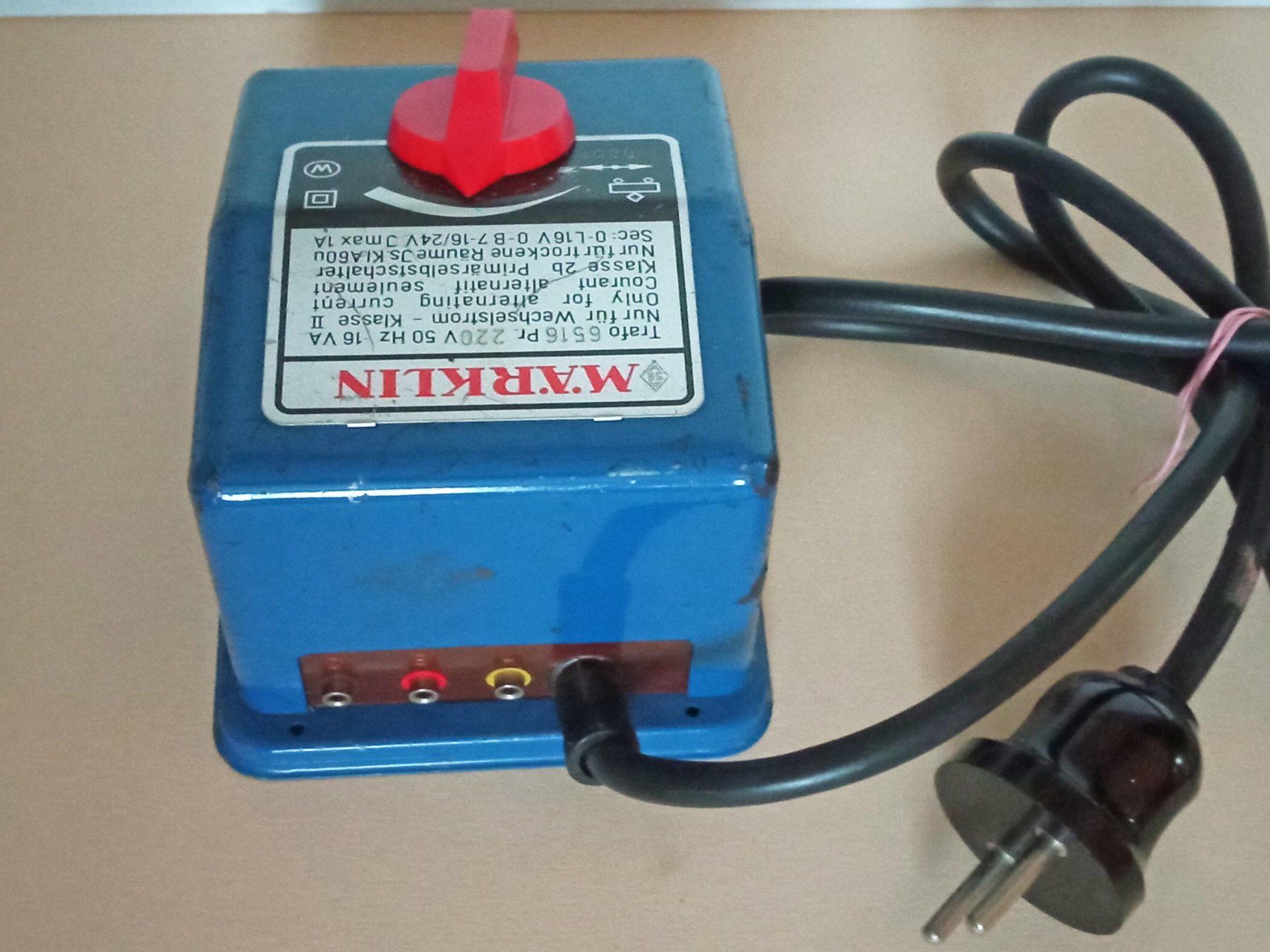 Märklin Modellini di ferrovie: Märklin Transformer 6516 – Usato da Riazzino venduto da bertowe 2