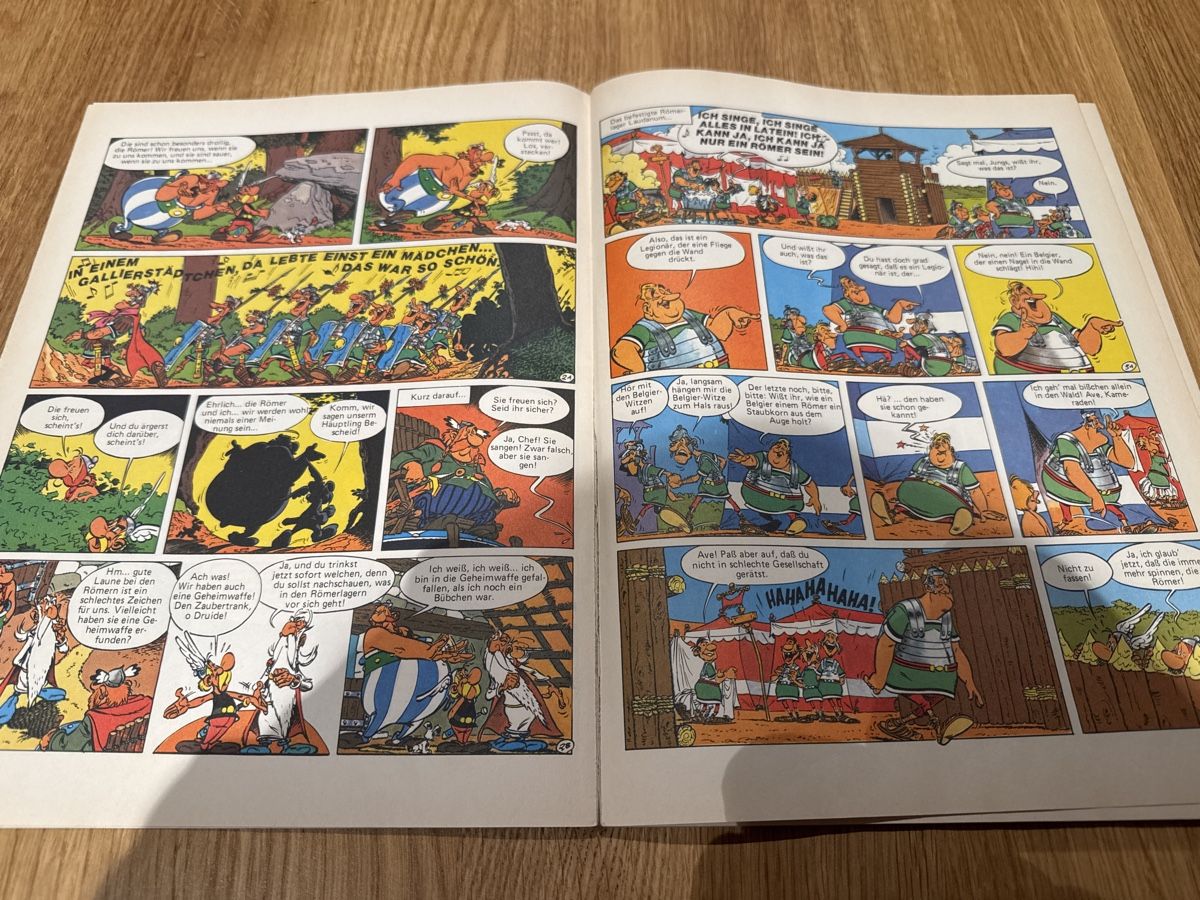 BD: Asterix bei den Belgiern Band 24 Comic 1979 Goscinny Uderzo – D'occasion à Muhen par Kusi_ 1
