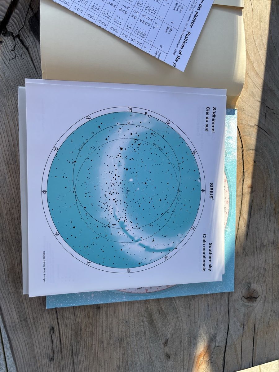 Cartine & Atlanti: Sirius Sternkarten Set, Hallwag Verlag Bern – Usato da Würenlos venduto da Ashley24 8