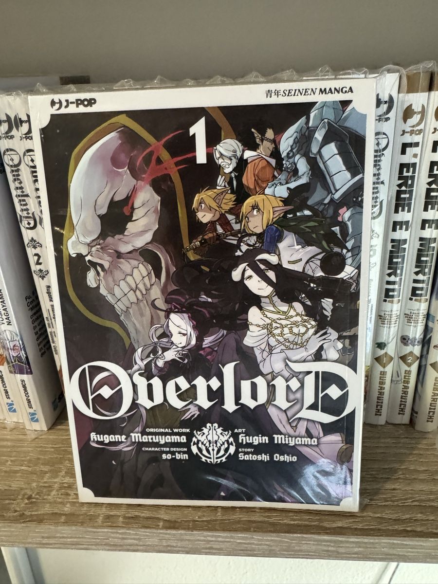 Comics: Manga Overlord 1-15 – Neu (gemäss Beschreibung) aus Viganello von BlackPanda0003