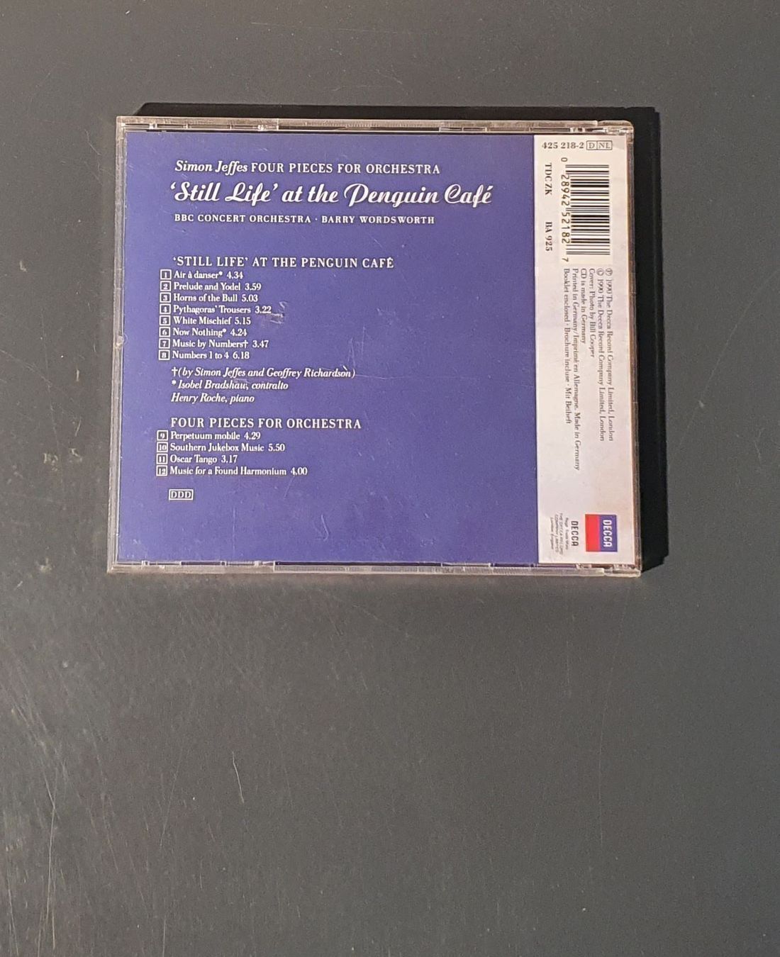 CD: Simon Jeffes-'Still Life' At The Penguin – Usato da Dübendorf venduto da Povo 3