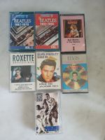 7 Musikkassetten Pop Beatles Bob Marley Roxette usw