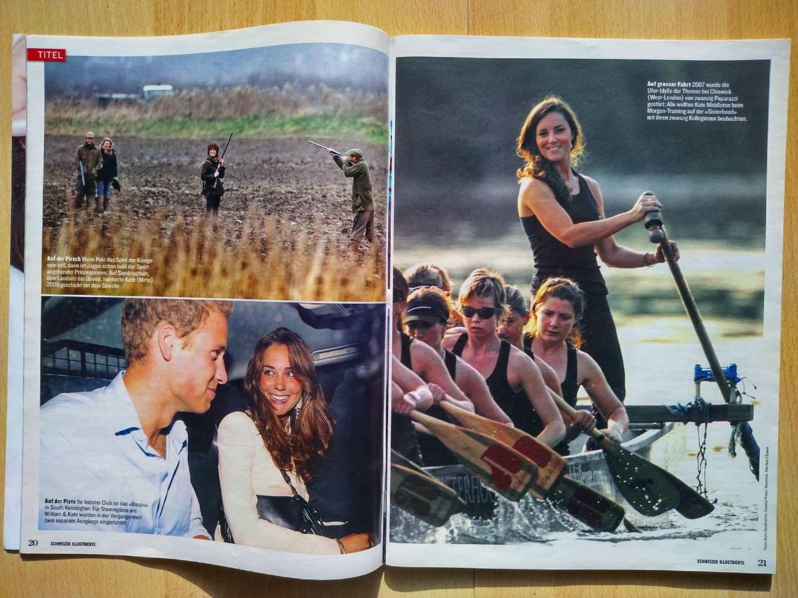 Zeitschriften & Magazine: Schweizer Illustrierte - Verlobung & Hochzeit Kate & William – Gebraucht aus Jona von Argus36 1