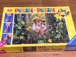 Puzzle Hund 90 Teile