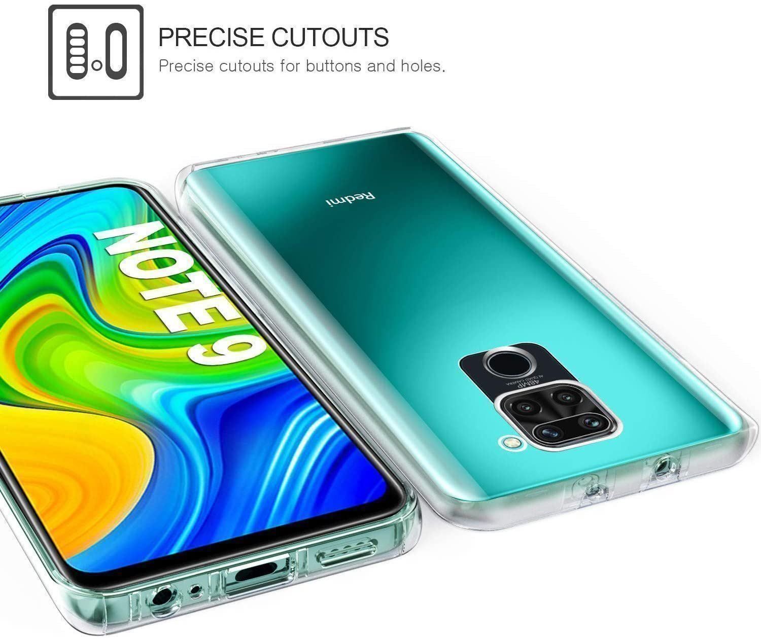 Cover & Protezioni schermo: Xiaomi Redmi Note 9 Hülle Etui CLEAR Case Cover Coque TASCHE – Nuovo e nell'imballaggio originale da Volketswil venduto da coverandmore 5