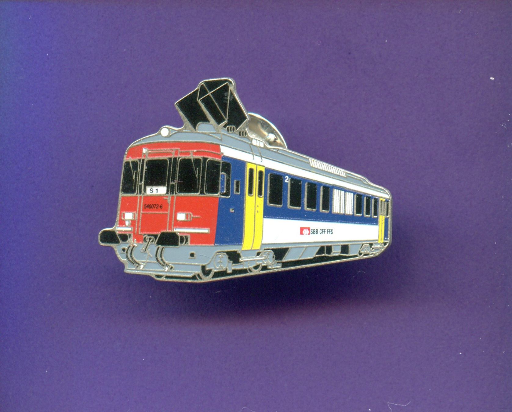 SBB/CFF/FFS Placchette & Badge: Schmid-Müller  RBe 4/4  Lim.1750 – Usato da Winterthur venduto da Sammleroase
