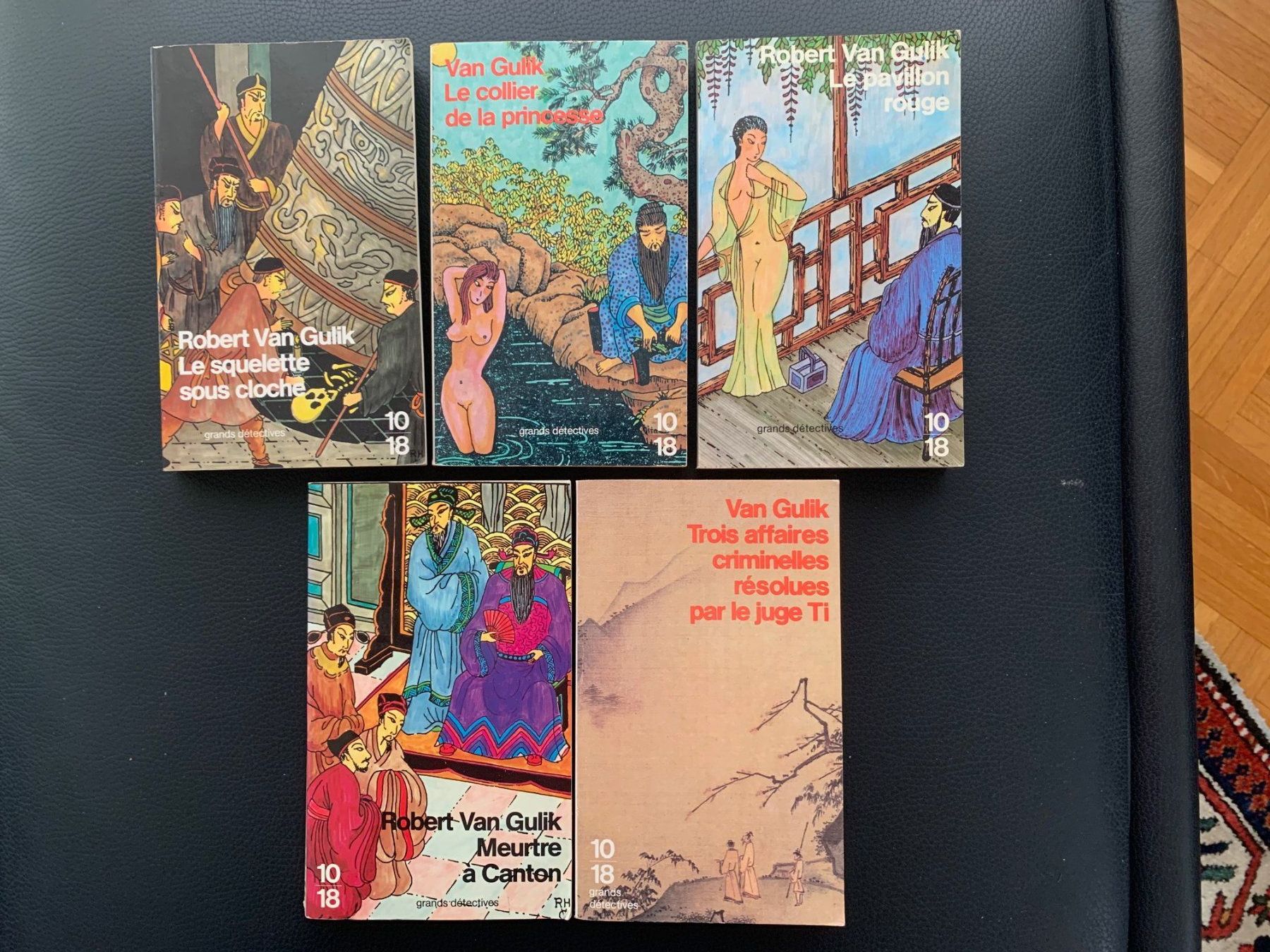 Libri: 5 volumes - ed 10/18 - Grands Détectives – Usato da Haute-Nendaz venduto da photoksar