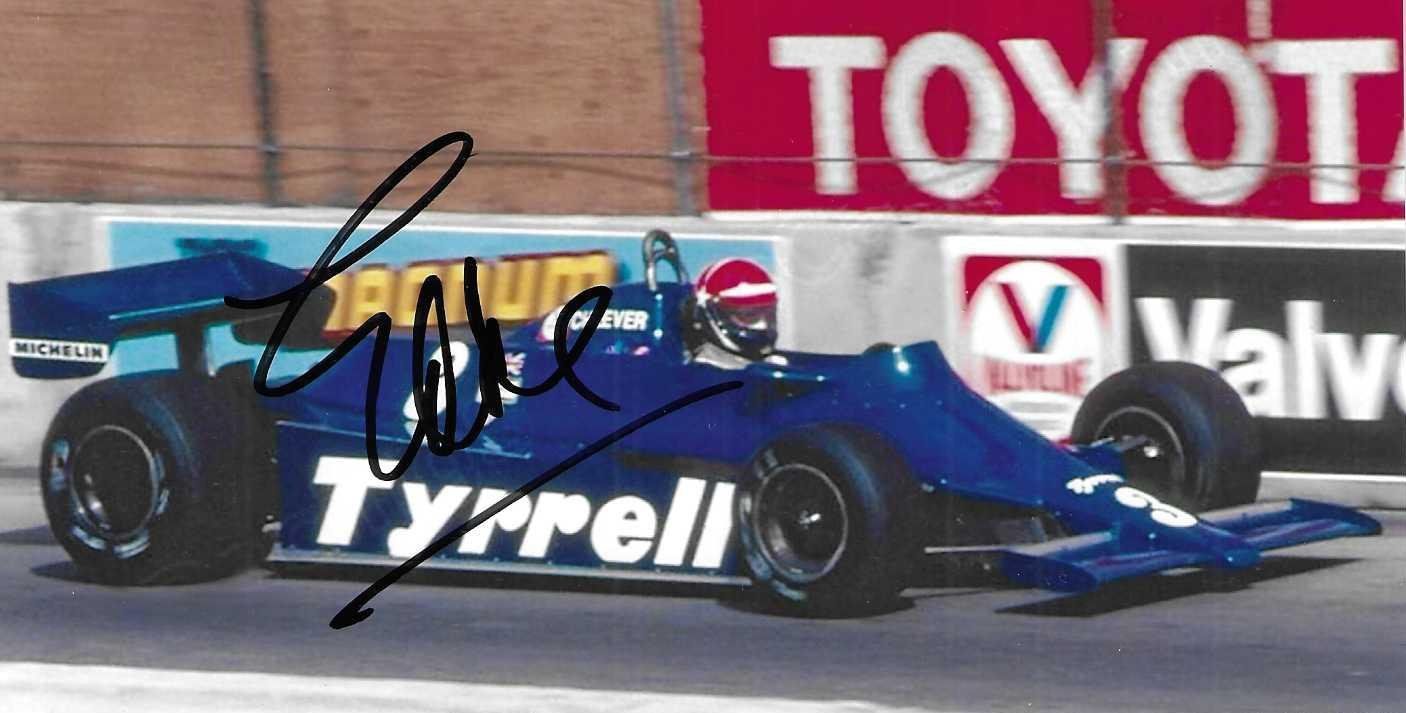 Autogramme: Cheever, Tyrrell 1981, original signiert! – Gebraucht aus Grünenmatt von F1Racing-Switzerland