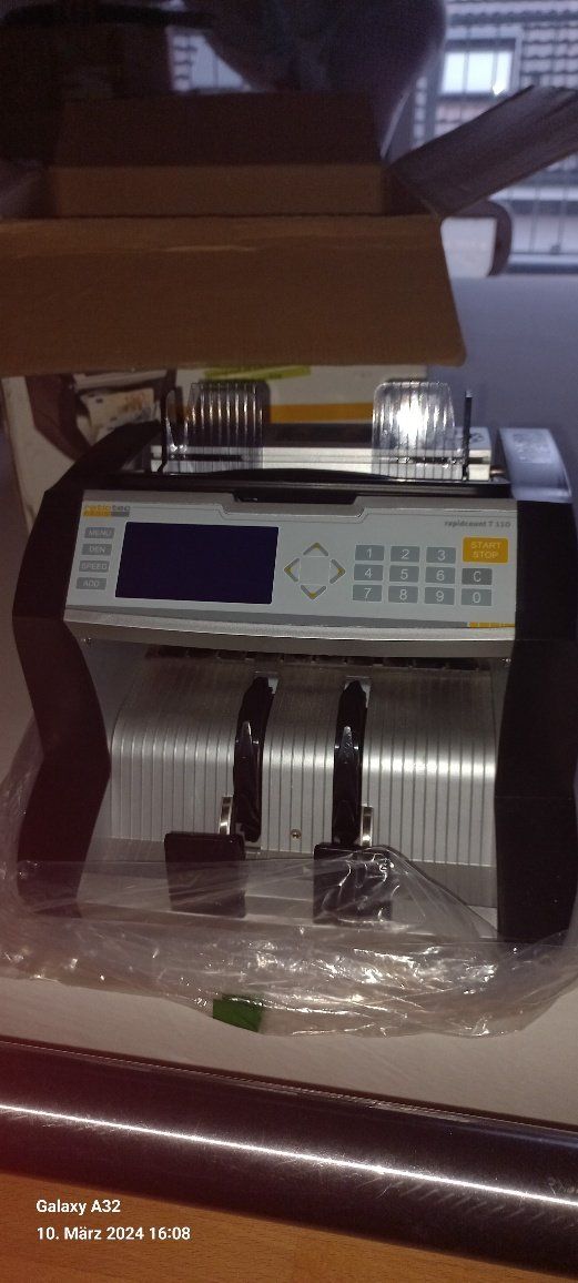 Alle Maschinen: Notenzählmaschine Ratiotec Rapidcount T110 – Neu (gemäss Beschreibung) aus Höri von 2oo892