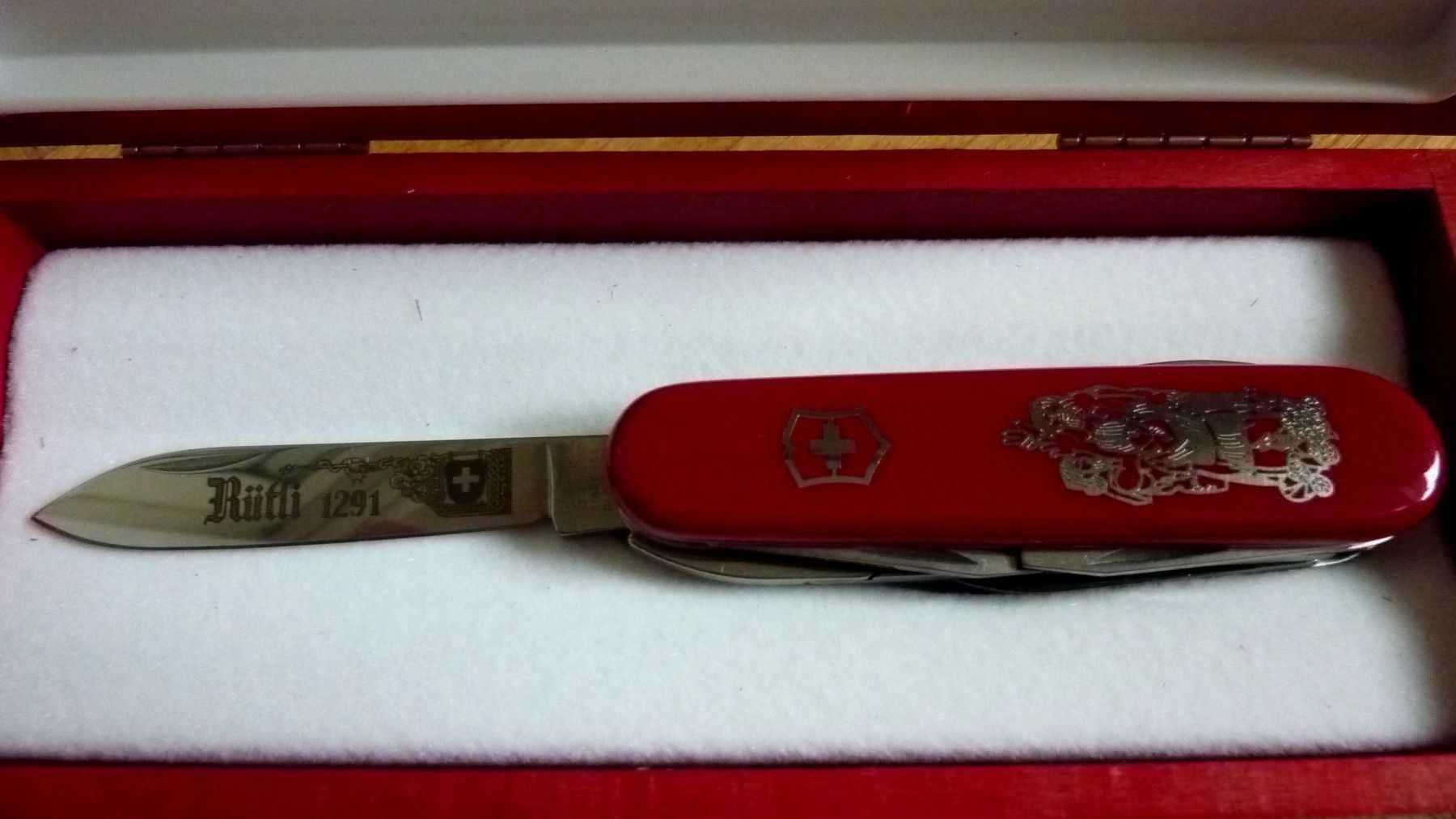 Victorinox Taschenmesser: Sammlermesser "RÜTLISCHWUR 1291" – Neu und originalverpackt aus Bassersdorf von regatoli 1
